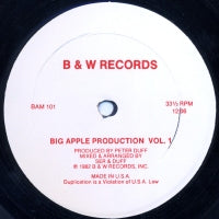 VARIOUS - Big Apple Production Vol.1