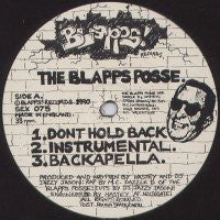 THE BLAPPS POSSE - Don't Hold Back!