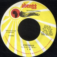 I.B. (WISS FROM ISRAEL VIBRATION) - Freeman / Greetings