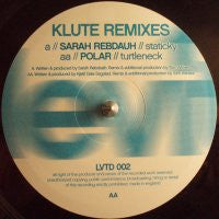 SARAH REBDAUH / POLAR - Staticky / Turtleneck (Klute Remixes)