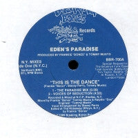 EDEN'S PARADISE - This Is The Dance