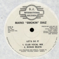 MARIO "SMOKIN" DIAZ - Let's Do It