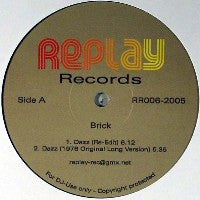 BRICK / TOM BROWNE - Dazz / Funkin' For Jamaica