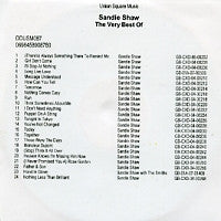SANDIE SHAW - The Very Best Of