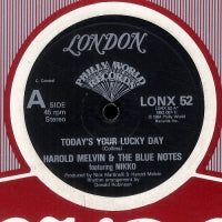 HAROLD MELVIN & THE BLUENOTES - Today's Your Lucky Day