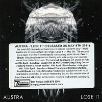 AUSTRA - Lose It