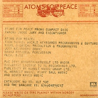 ATOMS FOR PEACE - Judge, Jury & Executioner