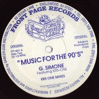 G. SIMONE - Music For The 90's (Remix)