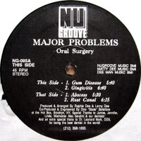 MAJOR PROBLEMS - Oral Surgery