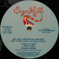 CASH CREW - We Are Known As Emcees (We Turn Party's Out)