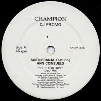 SUBTERRANIA feat. ANN CONSUELO - Do It For Love