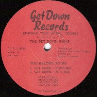 EDWARD 'GET DOWN' CROSBY - You Belong To Me