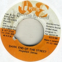 HOPETON JAMES - Dark End Of The Street