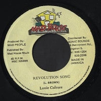 LOUIE CULTURE - Revolution Song / Gangsters Anthem (Version)