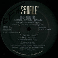DJ QUIK - Down, Down, Down