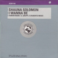 SHAUNA SOLOMON - I Wanna Be