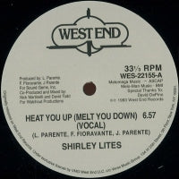 SHIRLEY LITES - Heat You Up (Melt You Down)