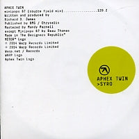 APHEX TWIN - Minipops 67 [Source Field Mix]