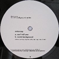 ANTONZAP - Can't Tell You