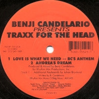 BENJI CANDELARIO PRESENTS - Traxx For The Head