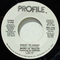 WORD OF MOUTH FEAT DJ CHEESE  - Coast To Coast