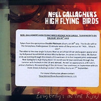 NOEL GALLAGHER'S HIGH FLYING BIRDS - Everybody's On The Run