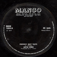 JUSTIN HINDS - Prophecy Must Fulfil / Version