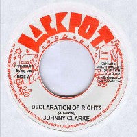 JOHNNY CLARKE / KING TUBBY & THE AGGROVATORS - Declaration Of Rights / Version.