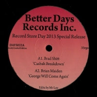 VARIOUS - Better Days Records Inc. Record Store Day 2013 Special Release