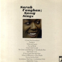 SARAH VAUGHAN - Sassy Sings