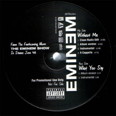EMINEM - Without Me / What You Say