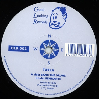 TAYLA - Bang The Drums / Remnants