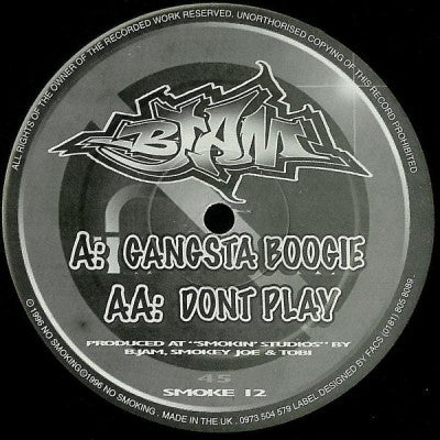 BJAM - Gangsta Boogie / Dont Play