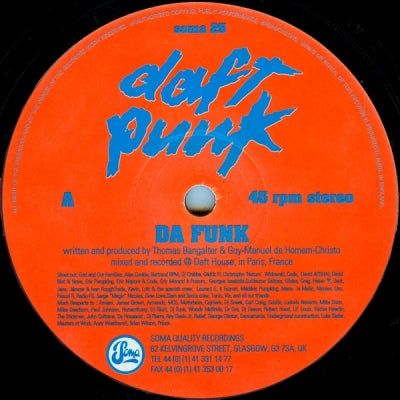 DAFT PUNK - Da Funk / Rollin' & Scratchin'