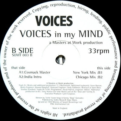 MASTERS AT WORK - Voices In My Mind