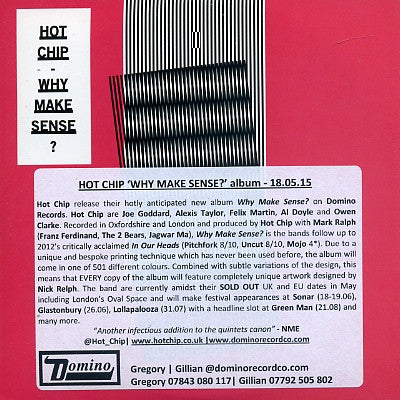 HOT CHIP - Why Make Sense?