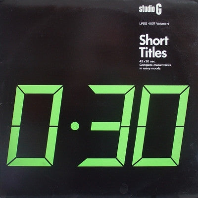 JAMES ASHER / STAN MEDCALF - Short Titles Volume 4