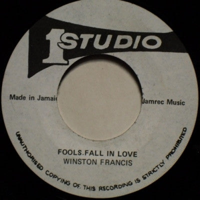 WINSTON FRANCIS - Fools Fall In Love