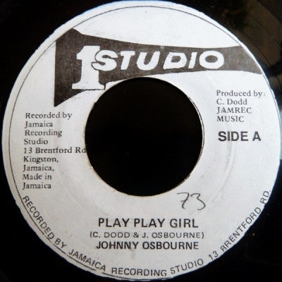 JOHNNY OSBOURNE - Play Play Girl / Version.
