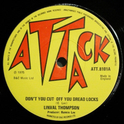 LINVAL THOMPSON / KING TUBBYS - Don't You Cut Off You Dread Locks