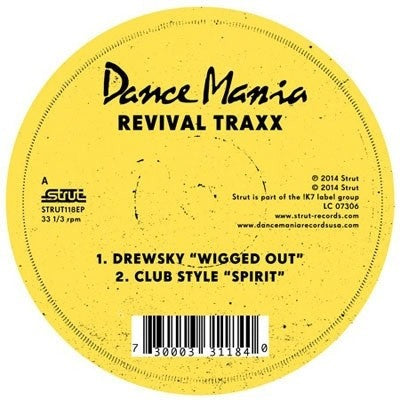 DREWSKY / CLUB STYLE / RHYTHM II RHYTHM - Revival Traxx