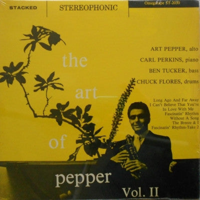 THE ART PEPPER QUARTET - The Art Of Pepper Vol. II