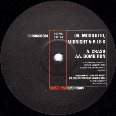 MOSQUITO, MIDNIGHT & R.I.S.K - Crash / Bomb Run
