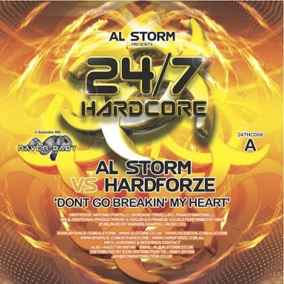 AL STORM VS HARDFORZE / AL STORM VS KUTSKI - Dont Go Breakin' My Heart / Grudge