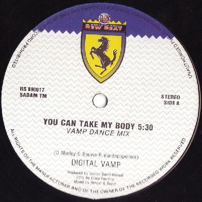 DIGITAL VAMP - You Can Take My Body