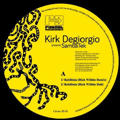 KIRK DEGIORGIO PRESENTS SAMBATEK  - The Remixes