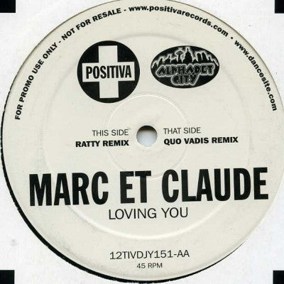 MARC ET CLAUDE - Loving You