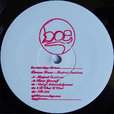 PERSEUS TRAXX - Misspent Emotions