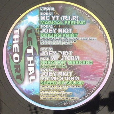 MC YT / JOEY RIOT - MC YT (RIP) EP