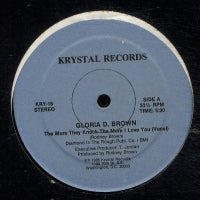 GLORIA D BROWN - The More They Knock The More I Love You